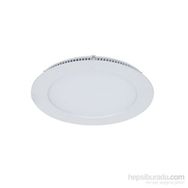 Lamptime 16 W 3000K Beyaz Kasa Slim Yuvarlak Led Armatür