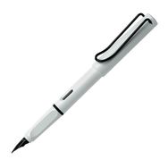 Lamy 19BS-EF Safari Siyah Klips EF Uç Beyaz Dolma Kalem