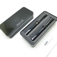 Lamy 19S-M-319S Safari Parlak Siyah Dolma+Roller Kalem Seti