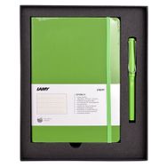 Lamy B3Y-313Ey Yumuşak Kapak A5 Yeşil ve Yeşil Roller Set