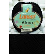 Lanoso 960 Siyah Alara Amigurumi 50 gr Örgü İpi