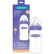 Lansinoh 240 ml Şeffaf Orta Akış Biberon