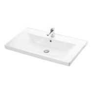 Lapino Sava 100 Beyaz Renk Konsollu Lavabo