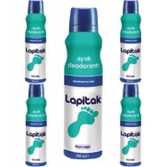 Lapitak 5x150 ml Ayak Deodorantı