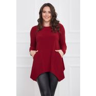 Laranor 17LB9012 Bordo Kadın Bluz