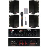 Lastvoice Black Large Plus Paket-3 Hoparlör ve Amfi Anons Ses Sistemi Seti