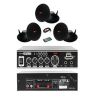 Lastvoice Black Small Paket-2 Hoparlör ve Anfi Ses Sistemi Seti