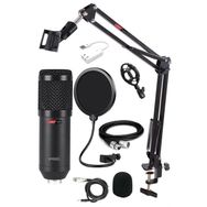 Lastvoice BM800XLR Condenser Shock Mount + Stand + Pop Filtre + Mikrofon