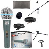 Lastvoice LV-680ST Ayaklı Kablolu Dinamik Mikrofon