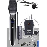 Lastvoice TX102EY Şarjlı Telsiz Kablosuz El Yaka Headset Mikrofon