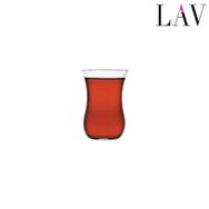 Lav 30020 6'lı Cam Çay Bardağı Seti