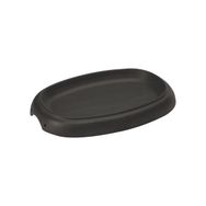 Lava 12x19 cm Siyah Döküm Oval Fajita Tabağı Ölçü