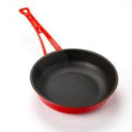 Lava 24 cm Metal Saplı Döküm Kızartma Tavası