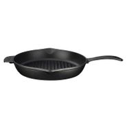 Lava 28 cm Siyah Mat Yuvarlak Izgara Tavası