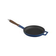 Lava Ahşap Kulplu 24 cm Mavi Kızartma Tavası