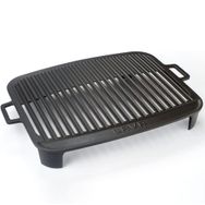 Lava Çift Metal Kulplu Döküm Mangal Izgarası