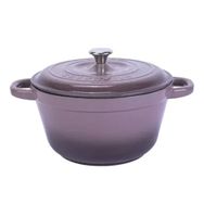 Lava Döküm Demir Kapak New Heritage Serisi Çap 26 cm Mor Döküm Yuvarlak Tencere
