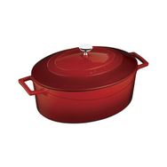 Lava Flok 29 cm Kırmızı Oval Tencere