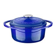 Lava Heritage Mavi 24 cm Yuvarlak Döküm Tencere