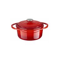 Lava Kırmızı 24 cm Döküm Tencere