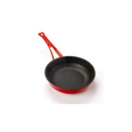 Lava Kırmızı 24 cm Metal Saplı Döküm Kızartma Tavası