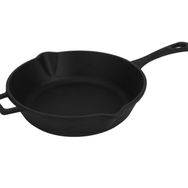 Lava LV ECO Y STV 24 Döküm Demir Yekpare Saplı Çap 24 cm Siyah Döküm Yuvarlak Kızartma Tavası