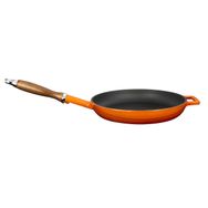 Lava Metal Döküm 28 cm Turuncu Kızartma Tavası