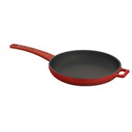 Lava Metal Kulplu 20 cm Kırmızı Kızartma Tavası