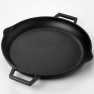 Lava Metal Kulplu 26 cm Yuvarlak Döküm Demir Kızartma Tavası