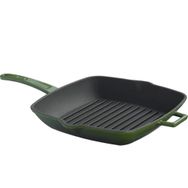 Lava Metal Saplı 28x28 cm Yeşil Izgara Tava