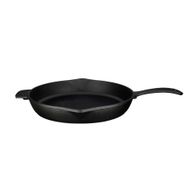 Lava Siyah 30 cm Yuvarlak Metal Saplı Döküm Kızartma Tavası