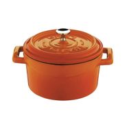 Lava Trendy 10 cm 0.35 lt Turuncu Döküm Mini Tencere