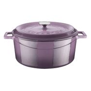 Lava Trendy 32 cm Mor Yuvarlak Tencere