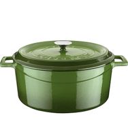 Lava Trendy 32 cm Yeşil Yuvarlak Tencere