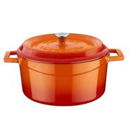 Lava Trendy Turuncu 24 cm Yuvarlak Tencere