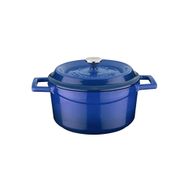 Lava Trendy Yuvarlak 20 cm Mavi Döküm Derin Tencere