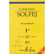 Lavignac 1A Solfej Piyano Eşlikli Şan Çalışmaları - Henry Lemoine