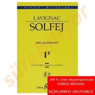 Lavignac Solfej 1E Küçük Boy - Danhauser Lavignac Henry Lemoine