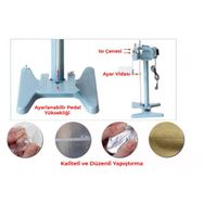 Lavion PFS-350 Pedallı Ayak Basmalı 35 cm Poşet Ağzı Kapama Yapıştırma Makinesi