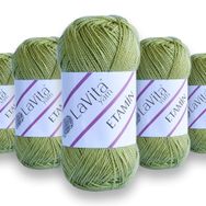 Lavita 0027 Yarn Etamin 5 Adet El Örgü İpi