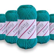 Lavita 0029 Yarn Etamin 5 Adet El Örgü İpi