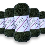 Lavita 0031 Yarn Etamin 5 Adet El Örgü İpi
