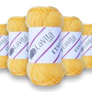 Lavita 0034 Yarn Etamin 5 Adet El Örgü İpi