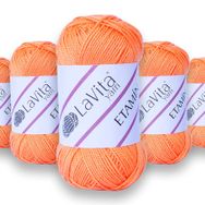 Lavita 0058 Yarn Etamin 5 Adet El Örgü İpi