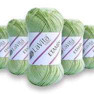 Lavita 0074 Yarn Etamin 5 Adet El Örgü İpi