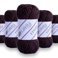 Lavita 0079 Yarn Etamin 5 Adet El Örgü İpi