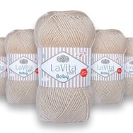 Lavita 1006 Taka Yarn Baby 5 Adet El Örgü İpi