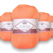 Lavita 2317 Yarn Gonca 5 Adet El Örgü İpi