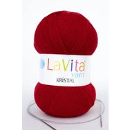 Lavita 3019 Koyu Kırmızı Kristal Amigurimi El Örgü İpi