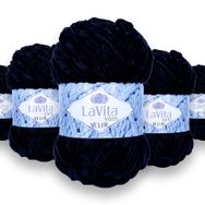 Lavita 6500 Yarn Velur 5 Adet El Örgü İpi